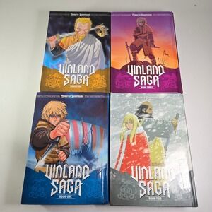 Vinland Saga Manga Books 1 2 3 4 Complete Kodansha Comics Makoto Yukimura